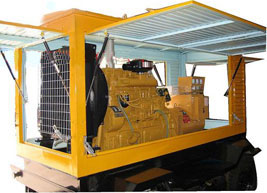 沙洋移动电站(移动柴油发电机组) 沙洋移动电站(移动柴油发电机组)